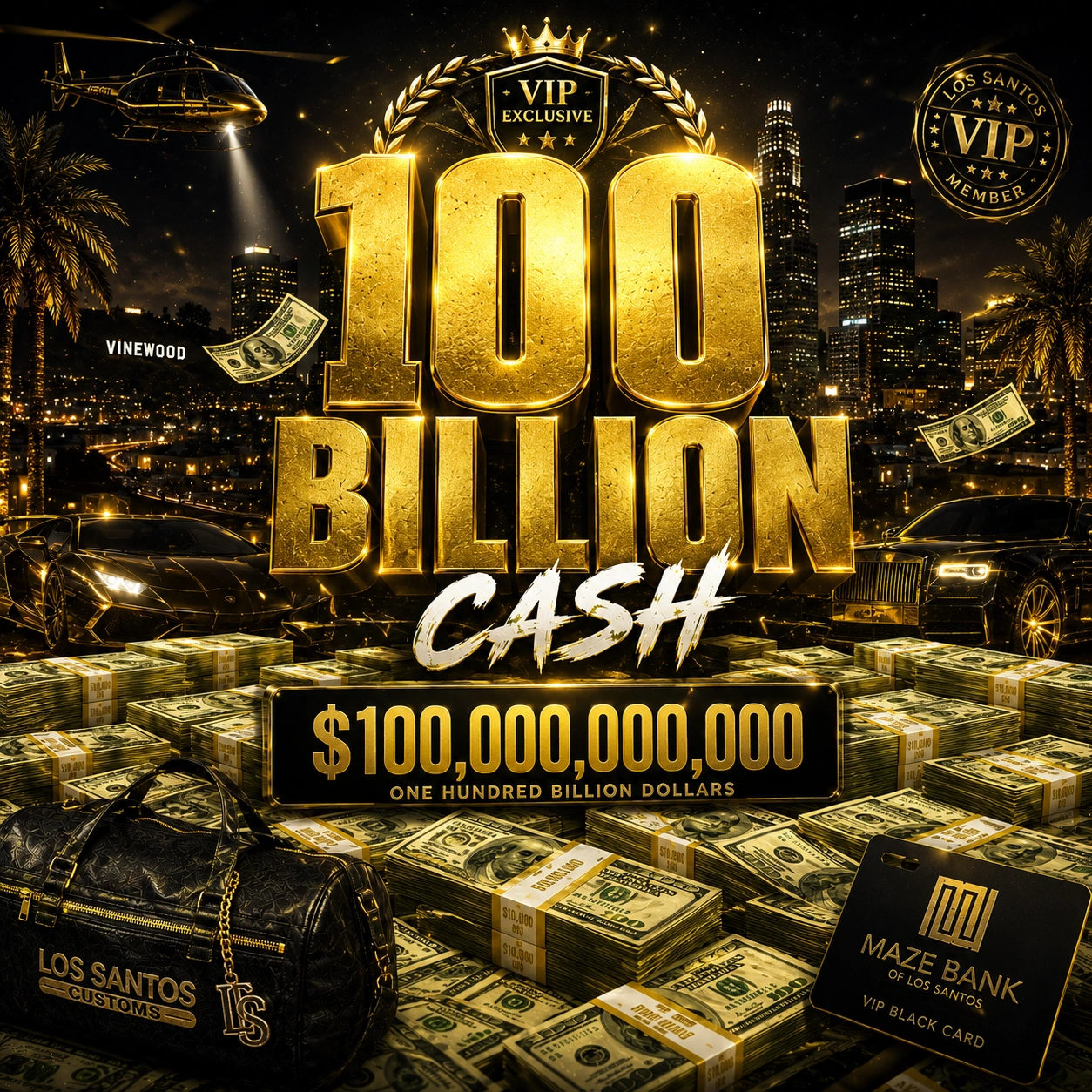 GTA 5 Online RK 8000 + $100 Billion - Image 2